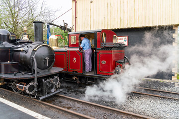 steam trains in snowdonia Wales