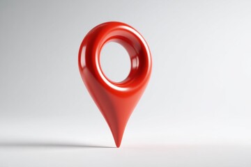Red Location Pin Illustration