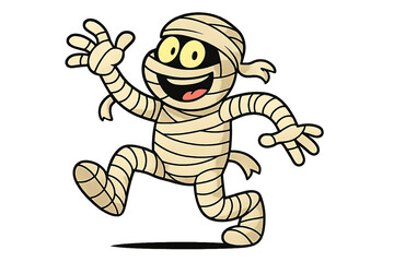 An adorable and kid-friendly Halloween mummy