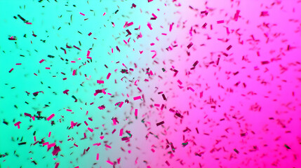 Naklejka premium backdrop filled with floating particles and intense gradients