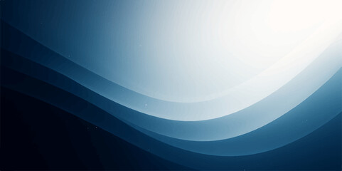 Obraz premium Abstract blue background with dynamic light waves and futuristic design patterns