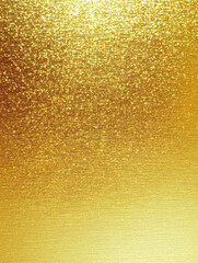 Golden texture with glittering sparkle. Abstract gold background. Celebration festive event banner, greeting card design.