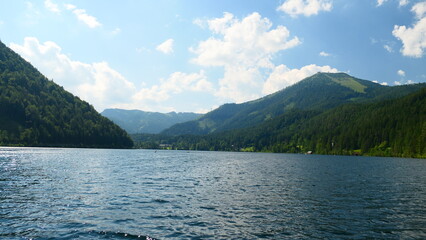 Erlaufsee mit Blick auf die Gemeindealpe 