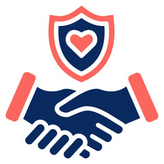 Fototapeta premium Trust Building Icon