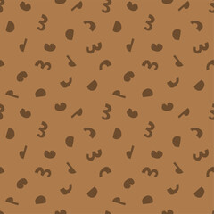 pattern design for kids fashion with  geometric objects drawing as vector