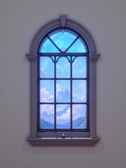 Arch Window Glyph Icon