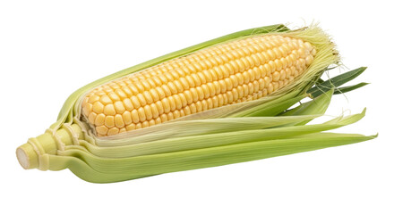 Isolated Corn on the Cob