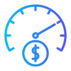 performance gradient icon