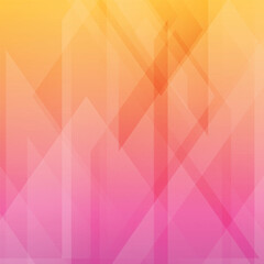 Abstract background pink and yellow gradient, glassy effect