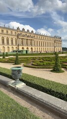 Palace of Versailles Exterior View with Gardens