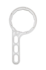 Plastic round key for water filter replacement