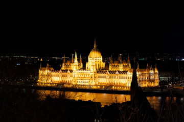 Obraz premium Budapest Parliament, Budapest, Hungary
