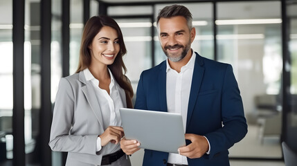 portrait of business people