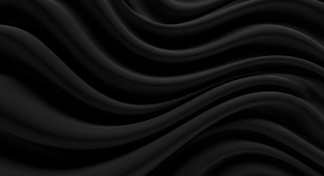 Black, Wave, Abstract, Abstract Black Wave Background