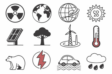 Obraz premium set of icons