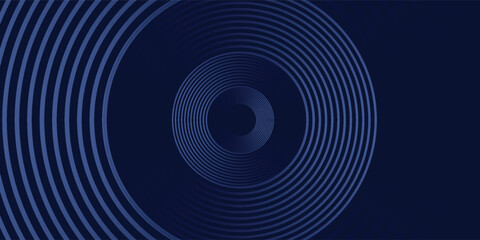 abstract dark background with glowing lines circles