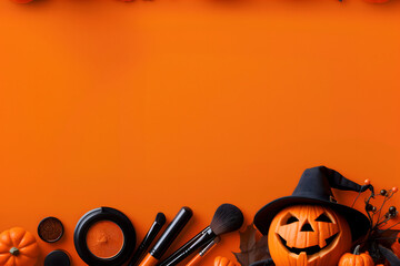 Halloween magic cosmetics spread
