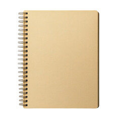 notebook isolated on white background