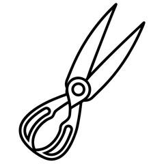 Snips Minimalist Line Illustration