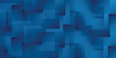 Dark BLUE vector background with rectangles. Modern abstract illustration with colorful rectangles.
