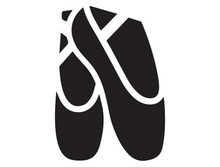 BALLET SLIPPER SILHOUETTE