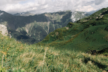 Landscape photography of the wild nature of the Bzerpensky cornice, Sochi Krasnaya Polyana