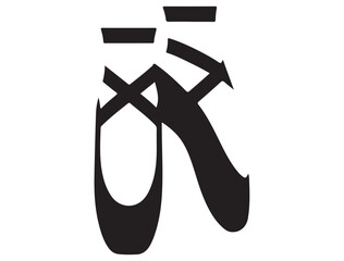 BALLET SLIPPER SILHOUETTE © Muhammad