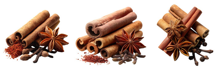 Spices and aromatics display kitchen food photography indoor close-up