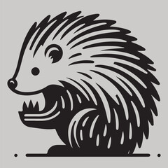 Animal Illustration Design with CMYK Colors and Helvetica Font for Creative Projects