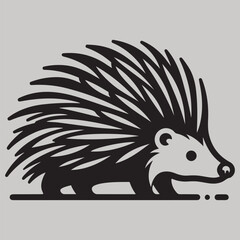 Dog Illustration in Vector Format with CMYK Colors and Simple Font Usage