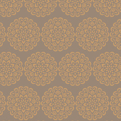 seamless damask pattern