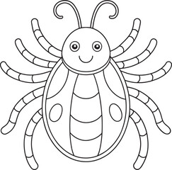 Ticks insect activity for young children