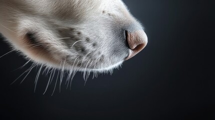 Fototapeta premium Close-up image of a dog