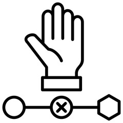 Intervention Line Icon