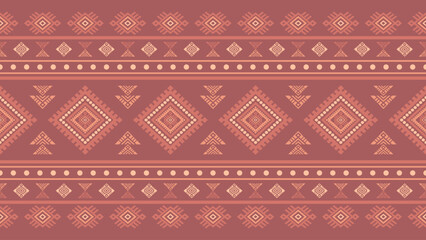 Southwest Native seamless pattern ethnic tribal Aztec geometric Navajo Native American fabric colorful design vector for textile print