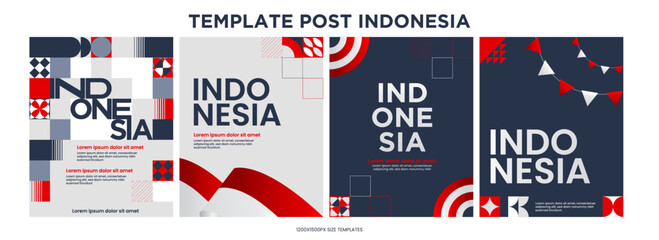 Collection of Feed Templates Indonesian theme, Template Post Indonesia Assets