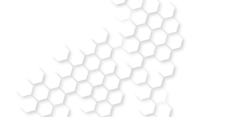  Hexagonal white hexagons honeycomb wallpaper, abstract white hexagon concept background, luxury white Pattern  geometric pattern or beautiful hexagon background.