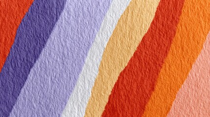 Fototapeta premium Vibrant textured stripes in various colors create a lively background. Ideal for graphic designs and artistic projects.