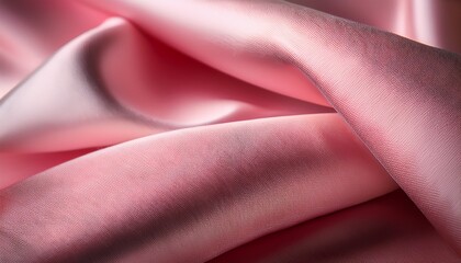 Fototapeta premium textile fabric close up soft pink macro smooth