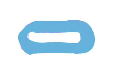 Light blue watercolor background. Artistic hand paint. Isolated on transparent background.
