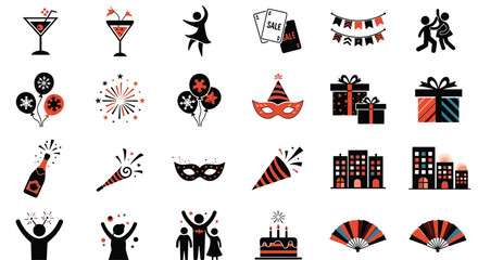 Celebrating Milestones An Exploration of Festive Icons for Joyful Events and Occasions