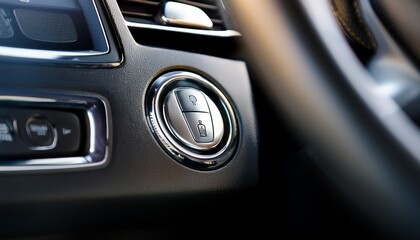 closeup of a key in a vehicle ignition