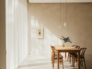 Architectural detail of a modern mountain house with a glass-railed outdoor staircase and a covered walkway connecting different sections.