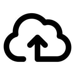 upload icon, simple design, vector illustration