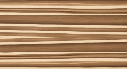 Obraz premium Rustic Hickory Wood Texture Natural Light Dark Stripes Strong Organic Grain Detail