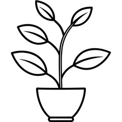 Tiny Sprout Line Art Icons