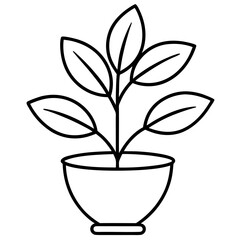 Tiny Sprout Line Art Icons