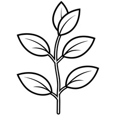 Tiny Sprout Line Art Icons