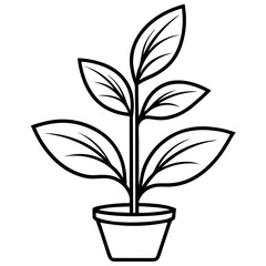 Tiny Sprout Line Art Icons