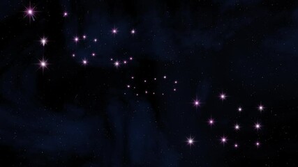 You and Me – Star Constellation Animation - Powered by Adobe